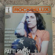 Revistas de música: ROCKDELUX Nº 173. SIN CD. PATTI SMITH. BILLY BRAGG. BOWERLY ELECTRIC. DEATH IN VEGAS.