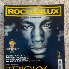 Revistas de música: ROCKDELUX Nº 153. SIN CD. TRICKY. FRANK SINATRA. LOU REED. DRUGSTORE. EL NIÑO GUSANO. IAN DURY.