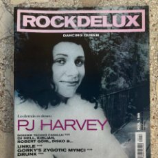 Revistas de música: ROCKDELUX Nº 156. SIN CD. PJ HARVEY. DJ HELL. TAKESHI KITANO. PRINEOS SUR. LAMBCHOP. GORAN.
