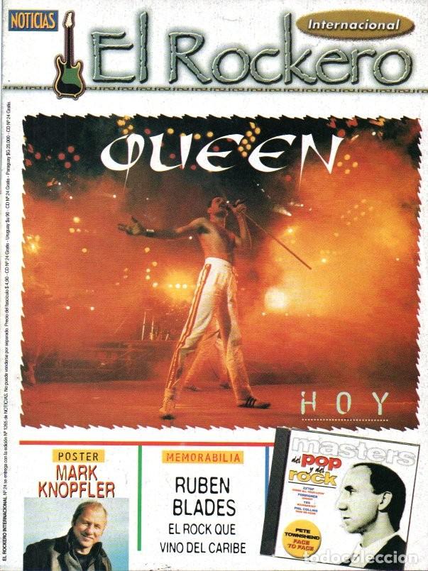 Revistas de m&uacute;sica: El Rockero 24 Suplemento Revista Noticias Argentina Queen Mark Knopfler Ruben Blades Jerry Lee Lewis