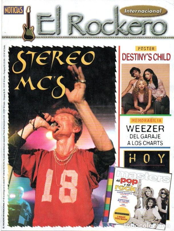 Magazines de musique: El Rockero 48 Suplemento Revista Noticias Argentina Stereo MC's Weezer Destiny's Child Billy Bond
