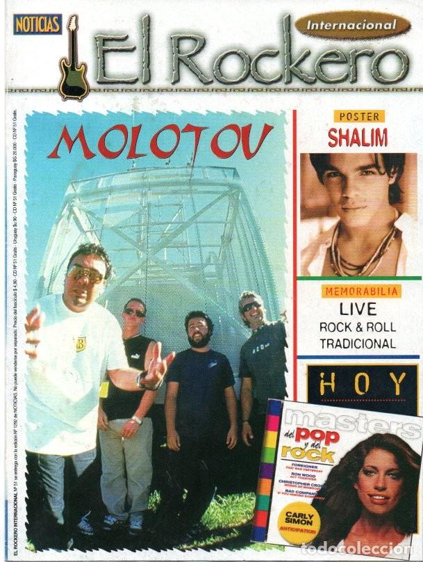Magazines de musique: El Rockero 51 Suplemento Revista Noticias Argentina Molotov Shalim Live Yes Weezer Bob Dylan