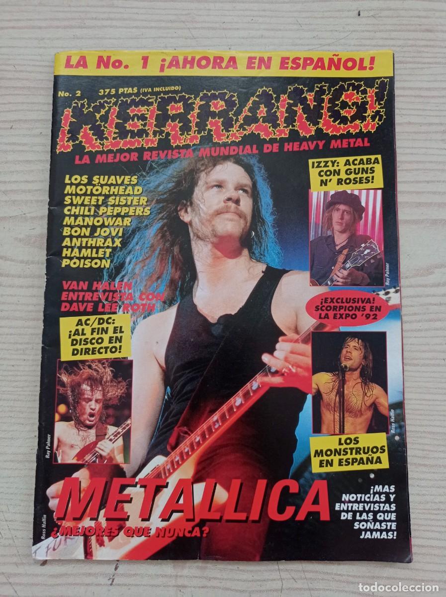 Magazines de musique: Revista Musica Kerrang Contiene Poster - Numero 2 - 1992