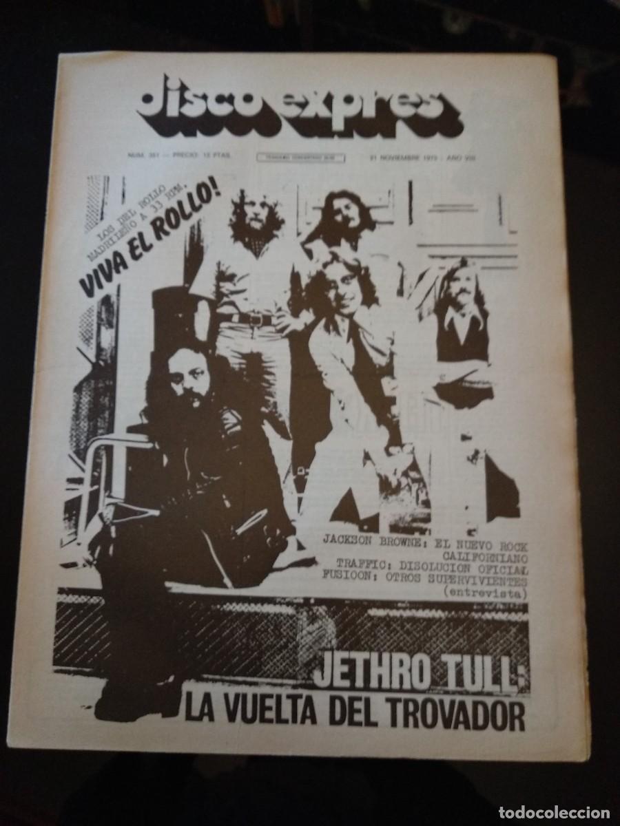 Revistas de m&uacute;sica: DISCO EXPRES N&ordm; 351 - Foto 1