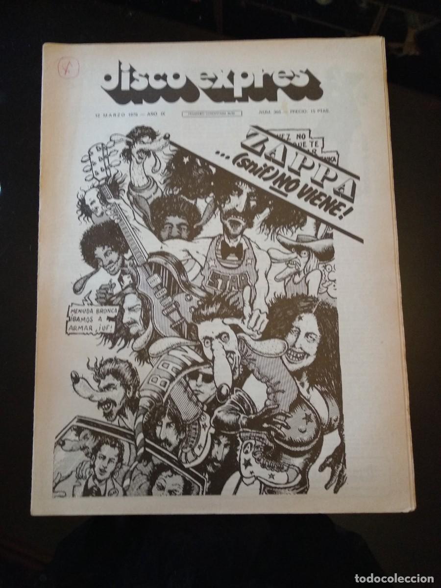 Revistas de m&uacute;sica: DISCO EXPRES N&ordm; 366 - Foto 1