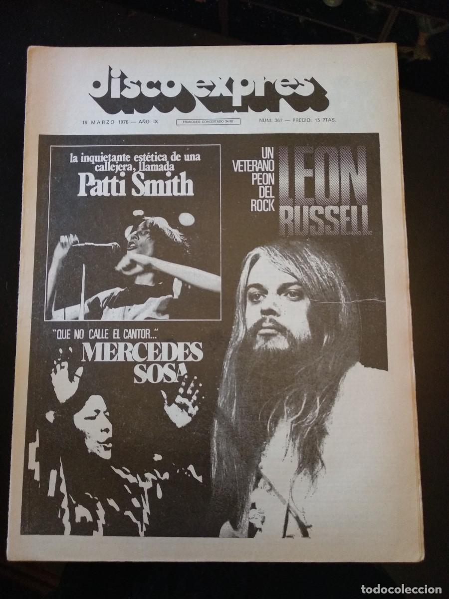 Revistas de m&uacute;sica: DISCO EXPRES N&ordm; 367 - Foto 1