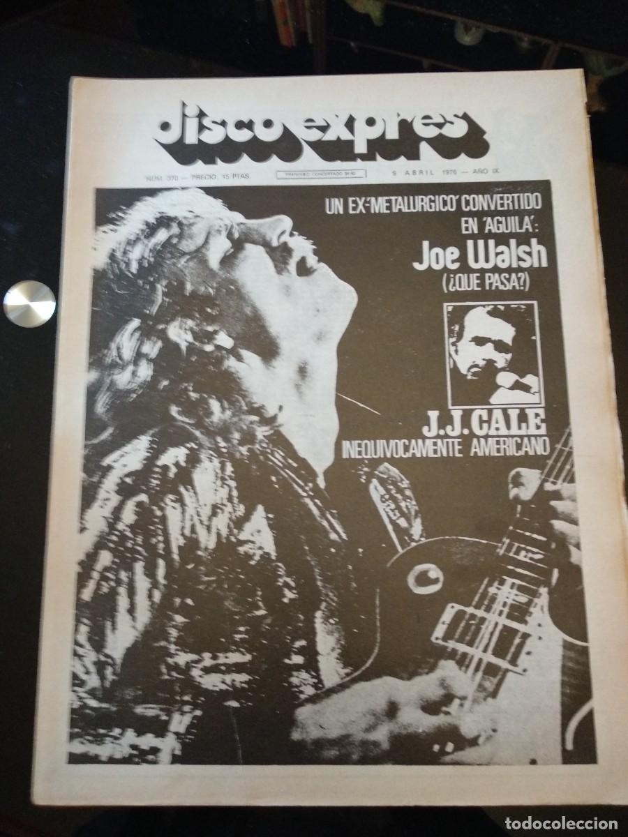 Revistas de m&uacute;sica: DISCO EXPRES N&ordm; 370 - Foto 1