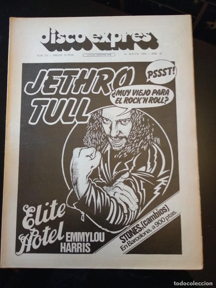 Revistas de m&uacute;sica: DISCO EXPRES N&ordm; 375 - Foto 1