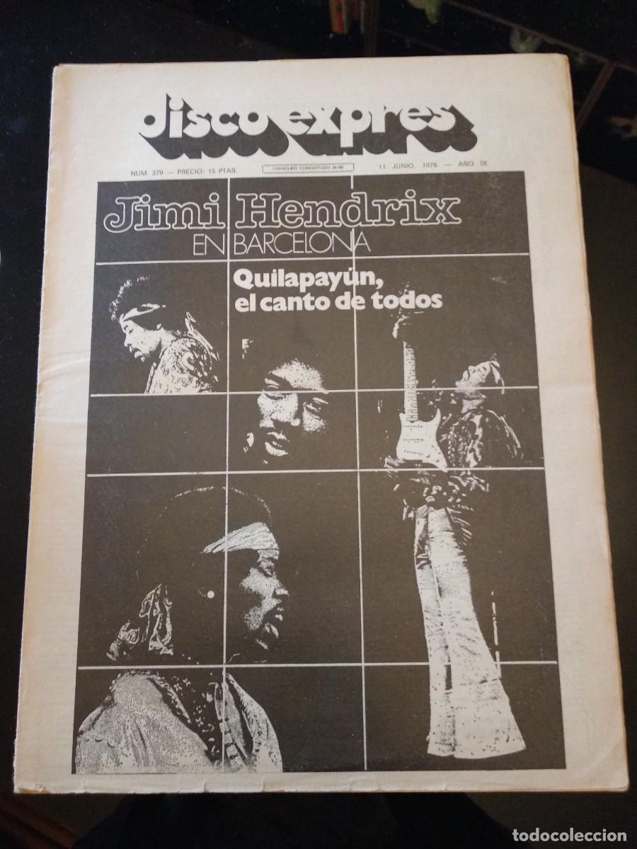 Revistas de m&uacute;sica: DISCO EXPRES N&ordm; 379 - Foto 1