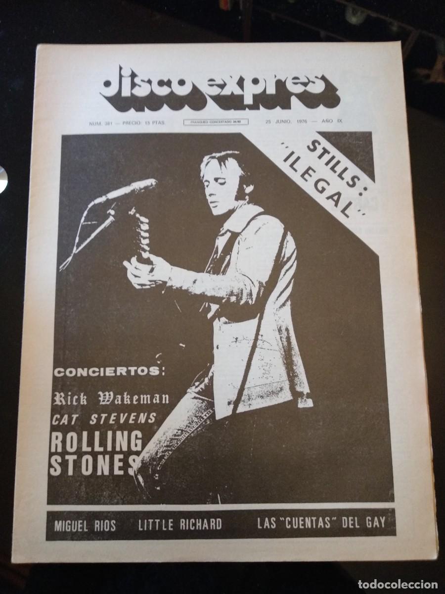 Revistas de m&uacute;sica: DISCO EXPRES N&ordm; 381 - Foto 1