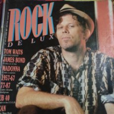 Revistas de música: ROCK DE LUX MADONNA MICHAEL JACKSON TOM WAITS JAMES BOND ELVIS PRESLEY 1987