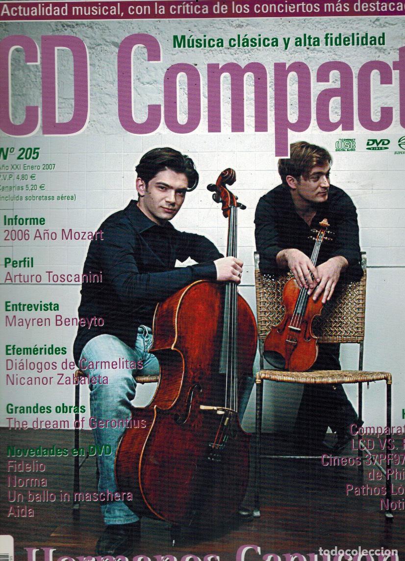 Magazines de musique: Revista de m&uacute;sica cl&aacute;sica C. D. COMPACT: A&Ntilde;O 2007: A&Ntilde;O COMPLETO