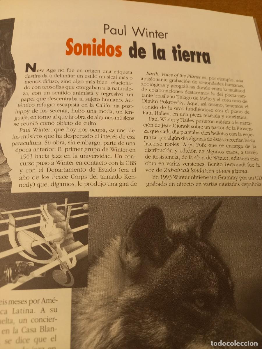 Magazines de musique: PAUL WINTER, SONIDOS DE LA TIERRA. EXTRA&Iacute;DO DE HIKA JUNIO 1996
