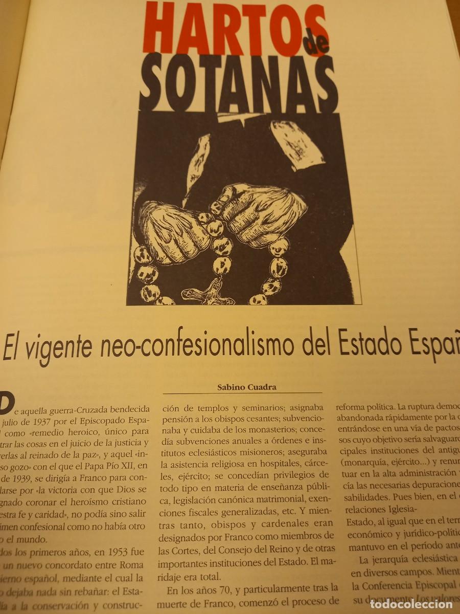 Magazines de musique: CONTRA EL NEO-CONFESIONALISMO DEL ESTADO ESPA&Ntilde;OL. EXTRA&Iacute;DO DE HIKA MARZO 1995