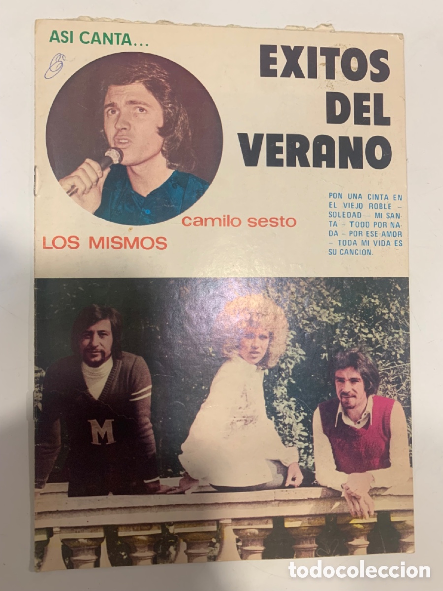 Magazines de musique: Revista asi canta&hellip; &eacute;xitos del verano camilo sesto los mismos