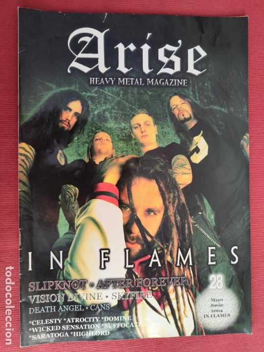 Music magazines: ARISE HEAVY METAL MAGAZINE - N&ordm; 28 - MAYO / JUNIO 2004.
