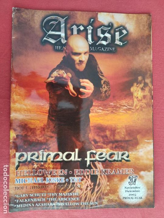 Magazines de musique: ARISE HEAVY METAL MAGAZINE - N&ordm; 37 - NOVIEMBRE / DICIEMBRE 2005.