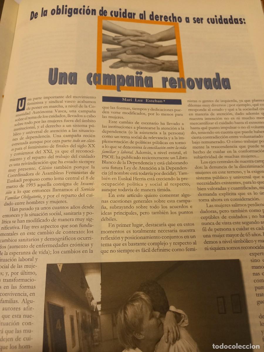 Magazines de musique: MUJERES CUIDADORAS Y CRISIS DE LOS CUIDADOS. 4 PAGS. HIKA SEPTIEMBRE 2005