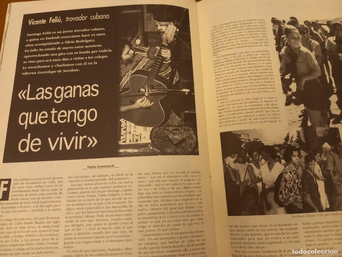Magazines de musique: ENTREVISTA CON VICENTE FELI&Uacute;, TROVADOR CUBANO. HIKA SEPTIEMBRE 1996
