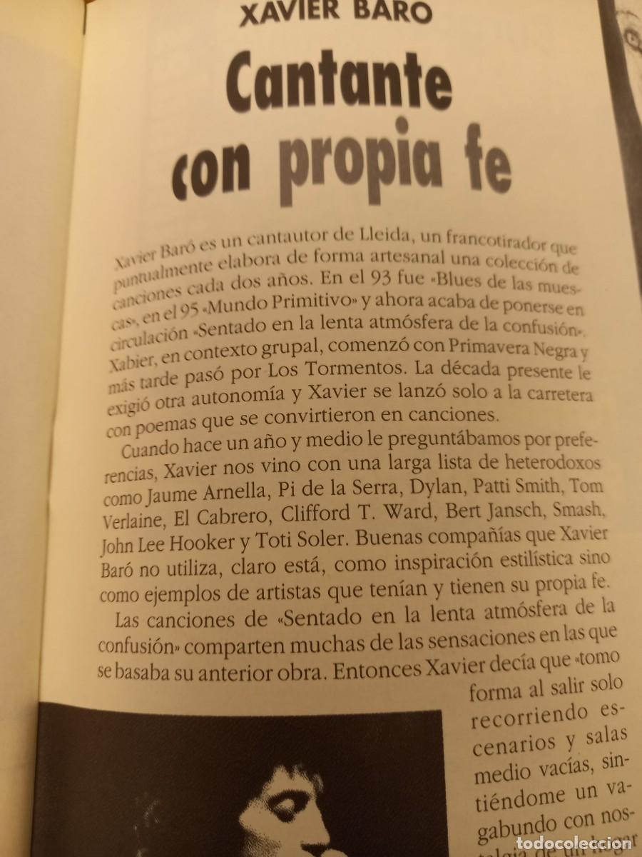 Magazines de musique: XAVIER BARO, CANTANTE CON PROPIA FE. HIKA MARZO 1997