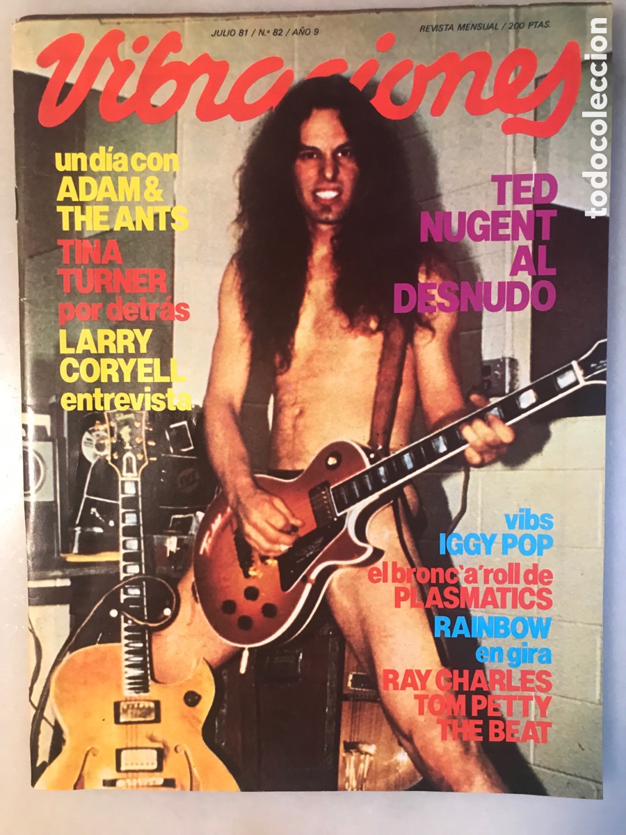 Magazines de musique: Revista Vibraciones n 82. Red Nugent, Rainbow&hellip;