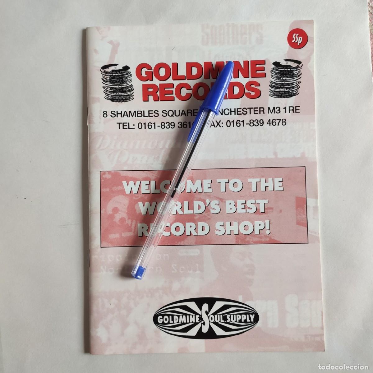 Magazines de musique: GOLDMINE RECORDS * ORIGINAL GOLDMINE SOUL SUPPLY * CD CATALOGUE 1997