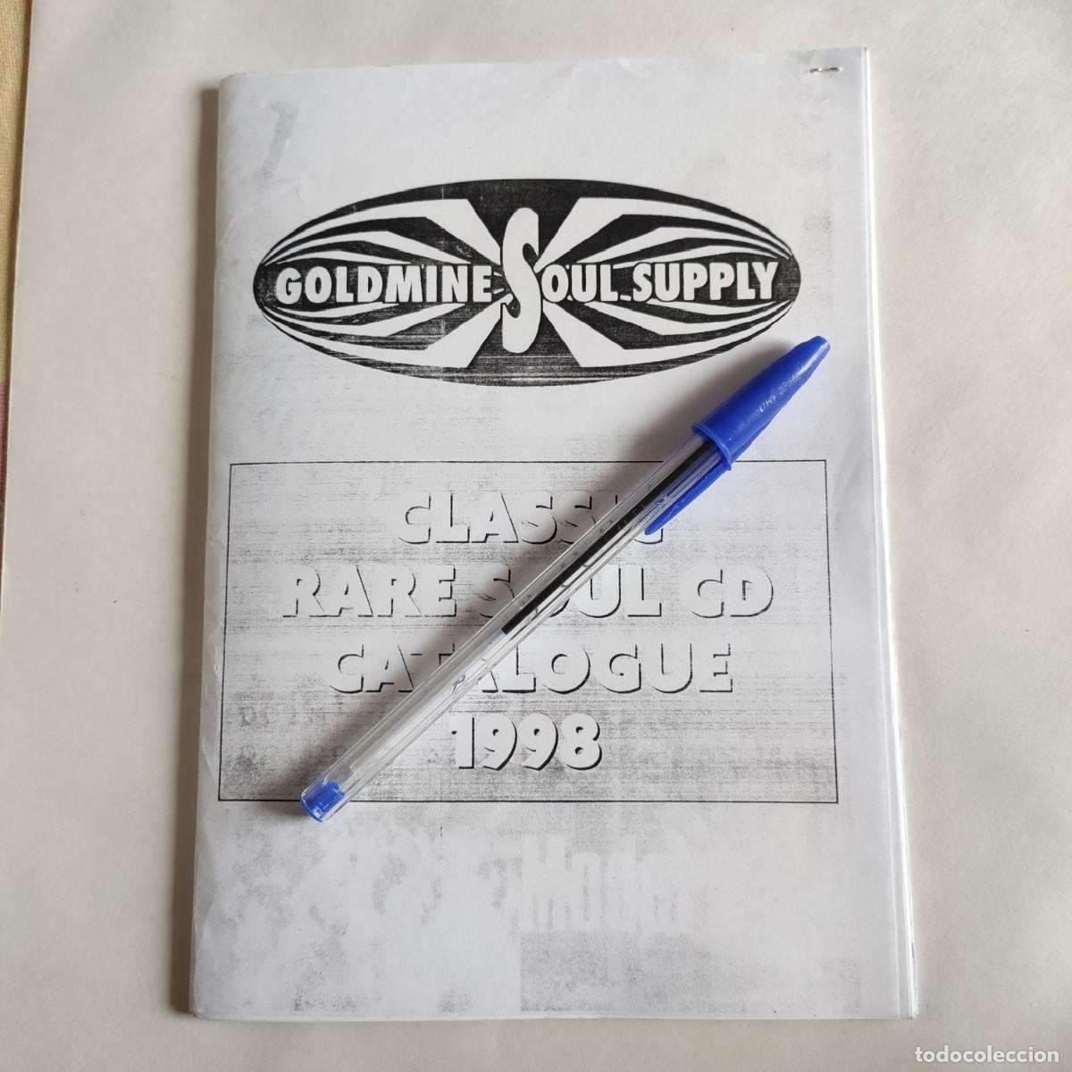 Magazines de musique: GOLDMINE SOUL SUPPLY * CLASSIC RARE SOUL CD CATALOGUE 1998 * FOTOCOPIAS