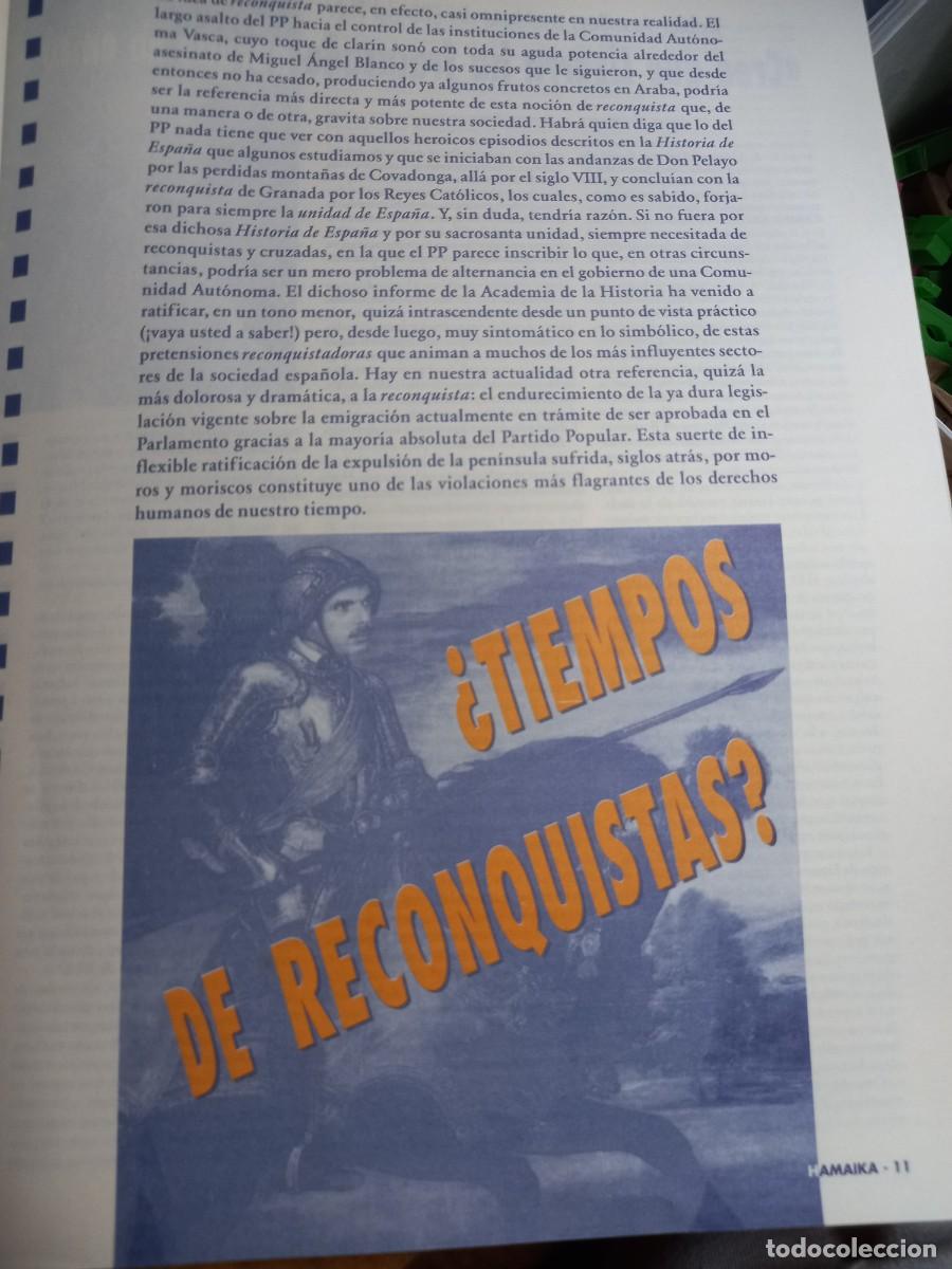 Magazines de musique: DOSSIER INTENTOS DE RECONQUISTA ESPA&Ntilde;OLA DE EUSKAL HERRIA. 14 PAGS. HIKA JUNIO 2000