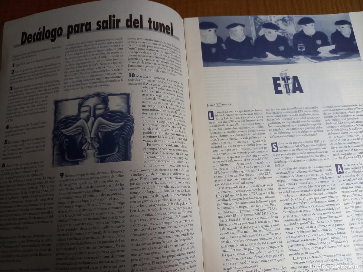 Magazines de musique: PACIFICACI&Oacute;N Y ETA TRAS EL FRACASO DE LIZARRA-GARAZI .EXTRA&Iacute;DO DE HIKA SEPTIEMBRE 2000
