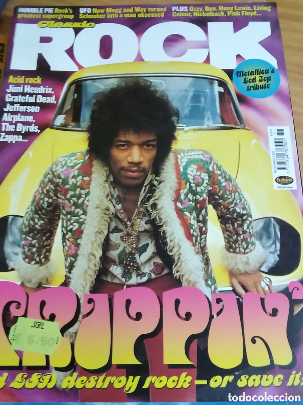 Magazines de musique: Rock classic revista musical inglesa 2003 noviembre Hendrix