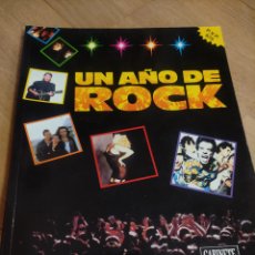Revistas de música: LIBRO UN AÑO DE ROCK 1989 MECANO MADONNA SADE ROXETTE