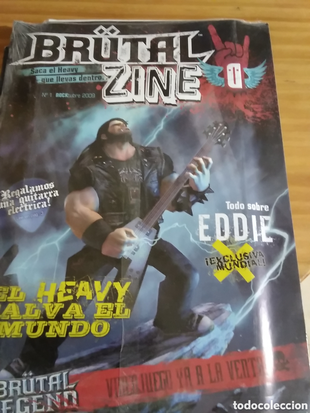 Magazines de musique: Brutal zine revista heavy rock n&uacute;mero 1 a&ntilde;o 2009 octubre