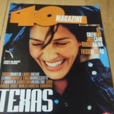 Revistas de música: 40 MAGAZINE TEXAS U2 SADE MECANO