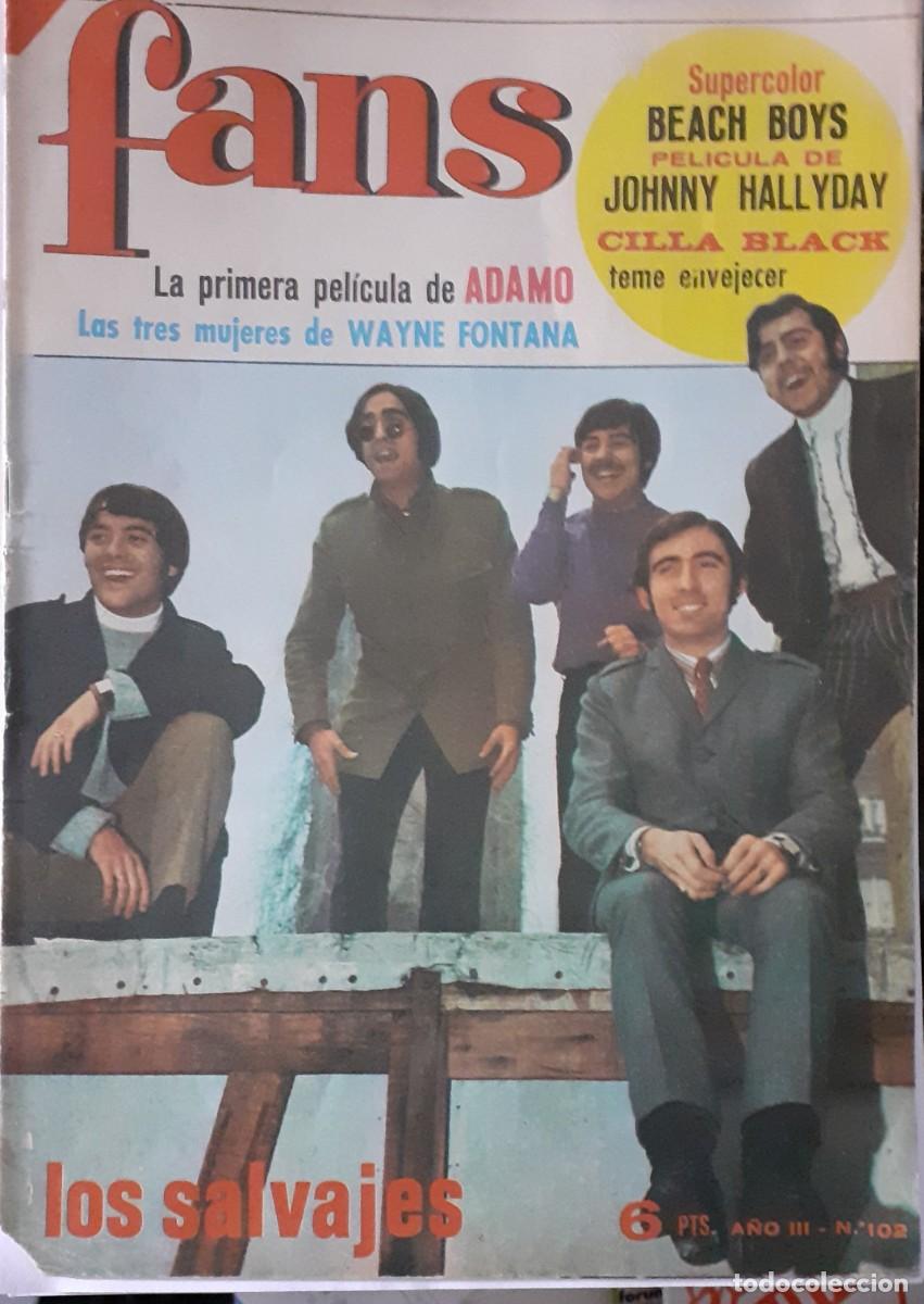 Magazines de musique: FANS-BRUGUERA-REVISTA DE LA CANCI&Oacute;N- N&ordm; 102 -LOS BETA-LOS FAROS-1967-BUENO-ESCASO-LEA-9813