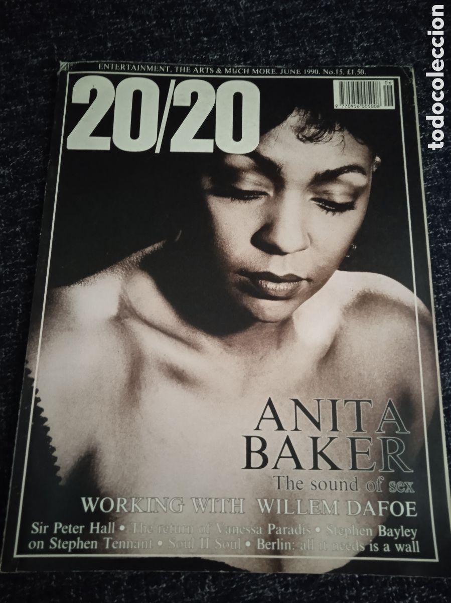 Magazines de musique: MAGAZINE 20/20 N&ordm; 15 June 1990 Anita Baker Willem DeFoe Stephen Bayley - REVISTA DE MUSICA