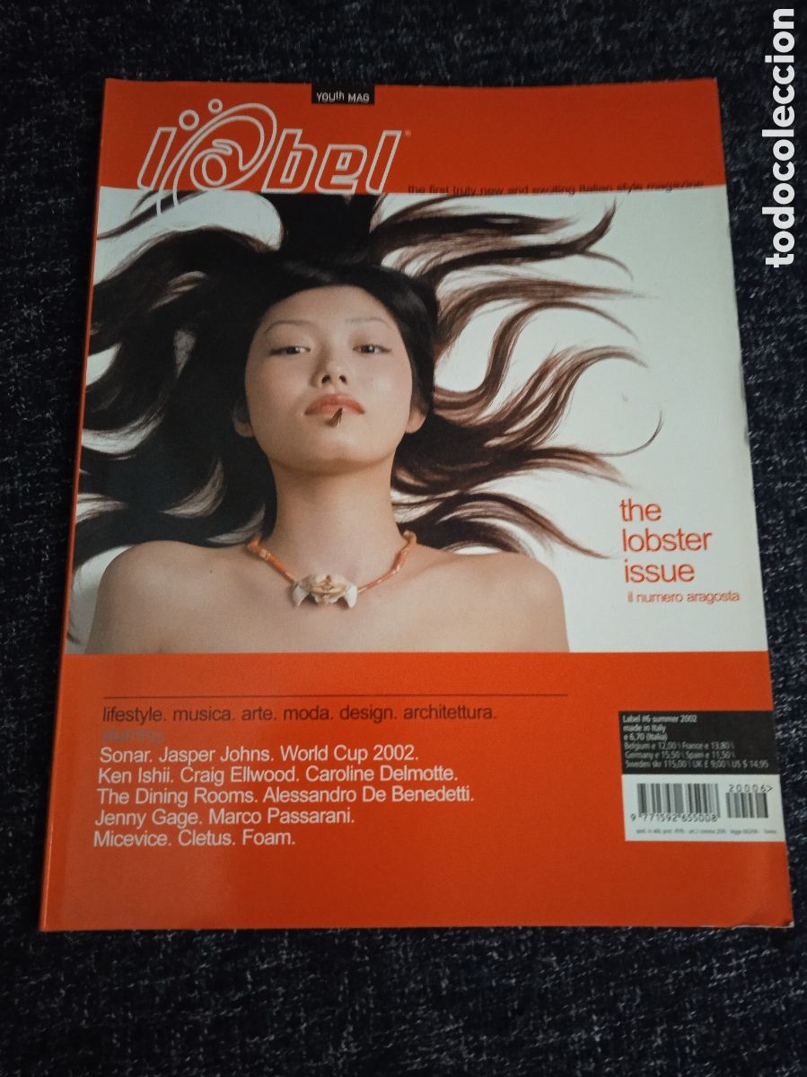 Magazines de musique: LABEL - LIFESTILE, ARCHITETURA MUSICA ARTE MODA - REVISTA EN ITALIANO A&Ntilde;O 2002
