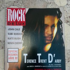 Revistas de música: ROCK DE LUX Nº 62. TERRANCE TRENT D'ARBY. JOHN CALE. KATE BUSH. NENH CHERRY. DUNCAN DHU. 1989.