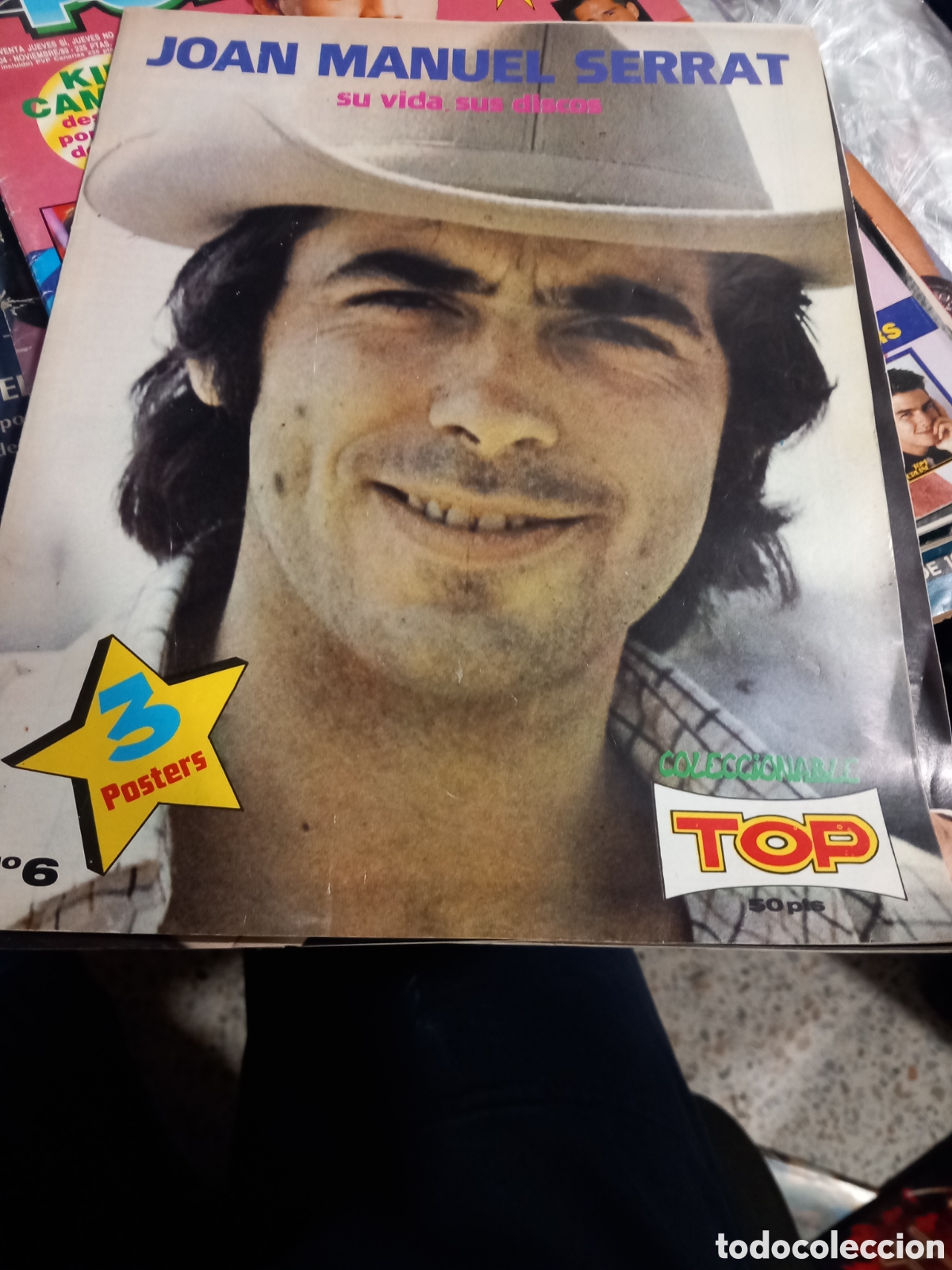 Magazines de musique: ARKANSAS1980 MUSICA REVISTA ESTADO DECENTE REVISTA TOP 3 POSTERS JOAN MANUEL SERRAT