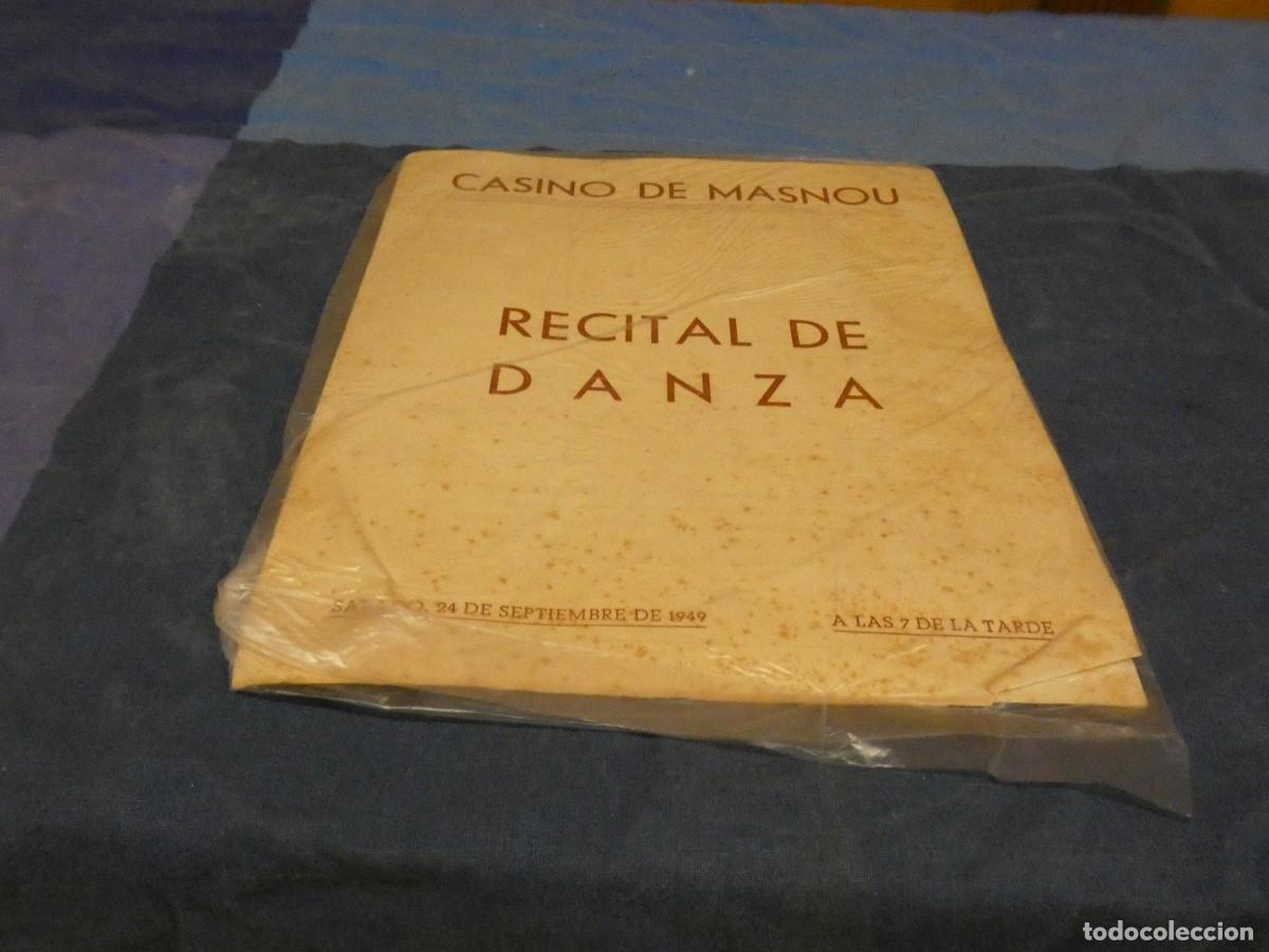 Magazines de musique: ARKANSAS1980 MUSICA REVISTA ESTADO DECENTE FOLLETILLO DANZA CASINO MASNOU 1949