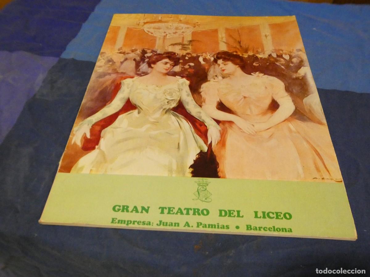 Magazines de musique: ARKANSAS1980 MUSICA REVISTA ESTADO DECENTE PROGRAMA GRAN TEATRO DEL LICEO PRIMAVERA 75