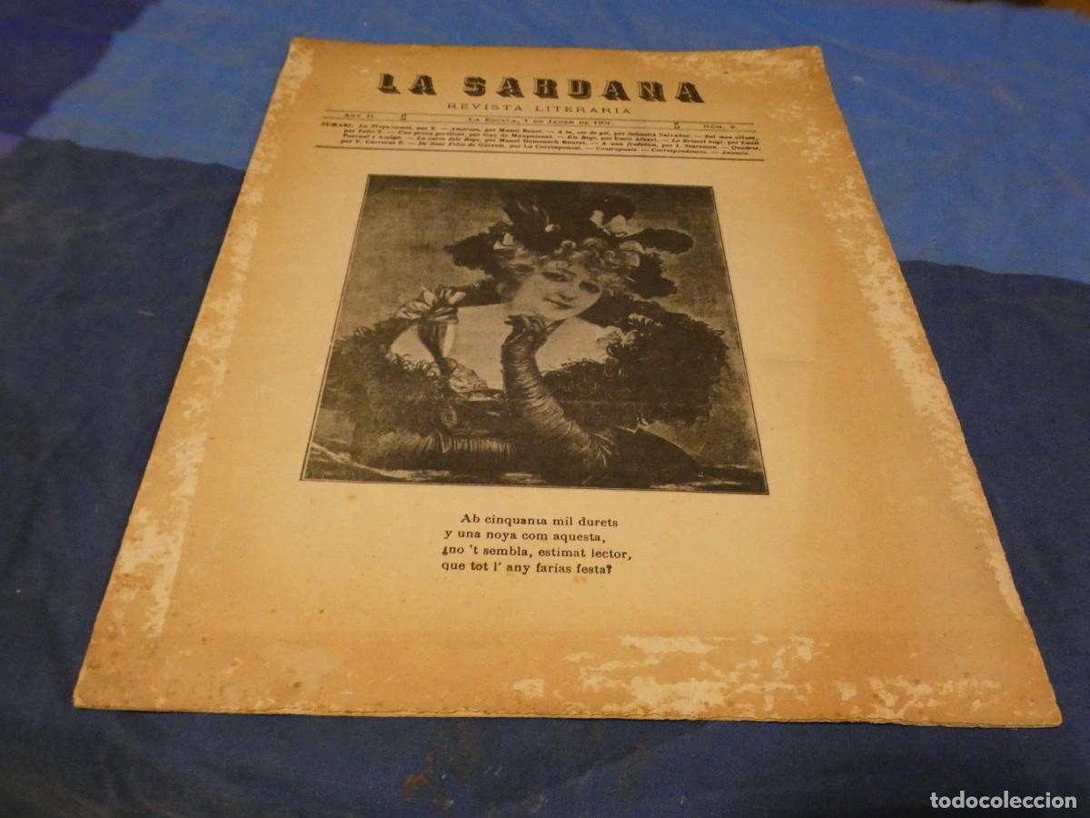 Magazines de musique: ARKANSAS1980 MUSICA REVISTA ESTADO DECENTE REVISTA LA SARDANA NUM 9 LA ESALA 1 ENERO 1901