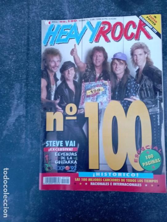 Magazines de musique: Revista Heavy Rock N&ordm; 100.