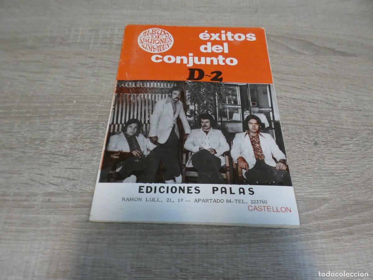 Magazines de musique: ARKANSAS1980 MUSICA ESTADO OK ALBUM DE GUIONES MUSICALES EXITOS DEL CONJUNTO D2 D-2