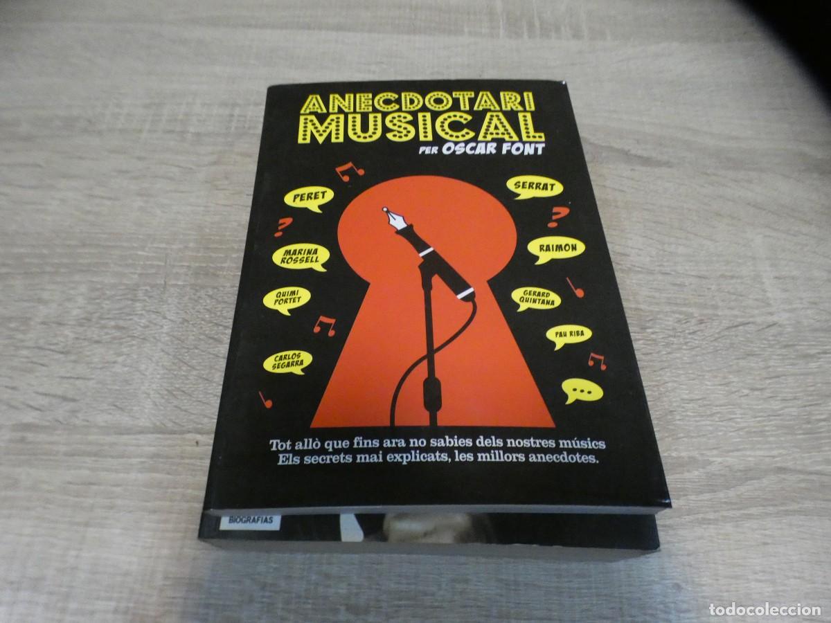 Music magazines: ARKANSAS1980 MUSICA LIBRO GRUESO ANECTODARI MUSICAL PER OSCAR FONT CATALAN