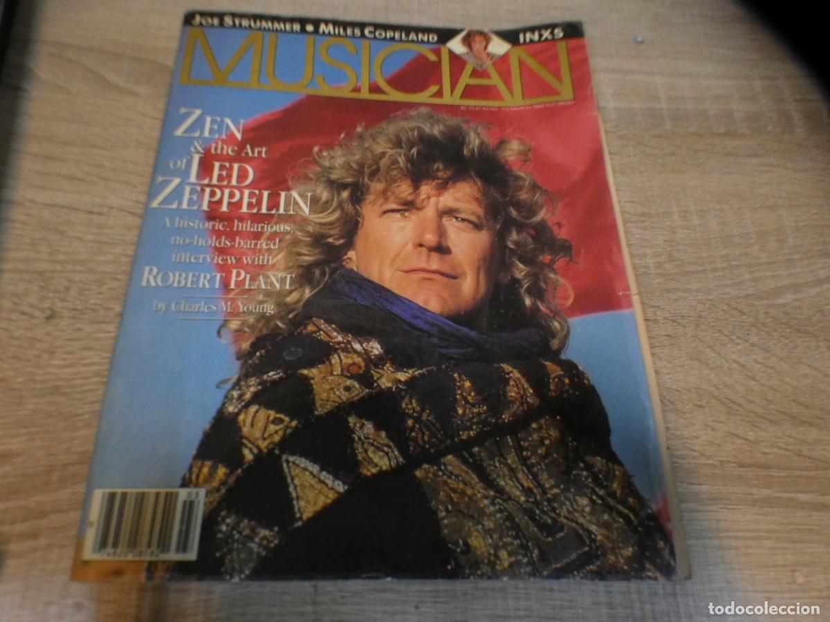 Magazines de musique: ARKANSAS1980 ESTADO OK MUSICA REVISTA INGLESA MUSICIAN ROBERT PLANT EN PORTADA NUM 113