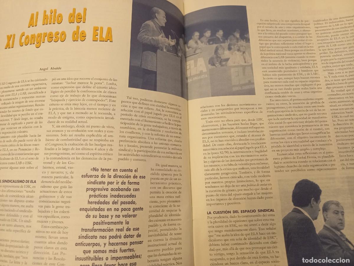 Music magazines: XI CONGRESO DE ELA. EXTRA&Iacute;DO DE HIKA DICIEMBRE 2004