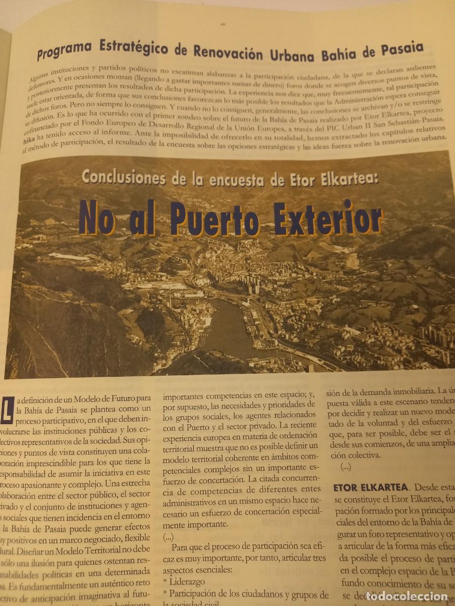 Music magazines: NO AL PUERTO EXTERIOR DE PASAIA. EXTRA&Iacute;DO DE HIKA DICIEMBRE 2004