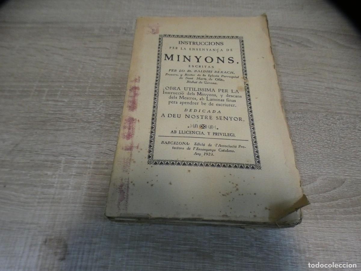 Musikzeitschriften: ARKANSAS1980 MANUALES ESTADO OK INSTRUCCIONS ENSENYAN&Ccedil;A DE MINYONS 1923 INTONSO CATALAN