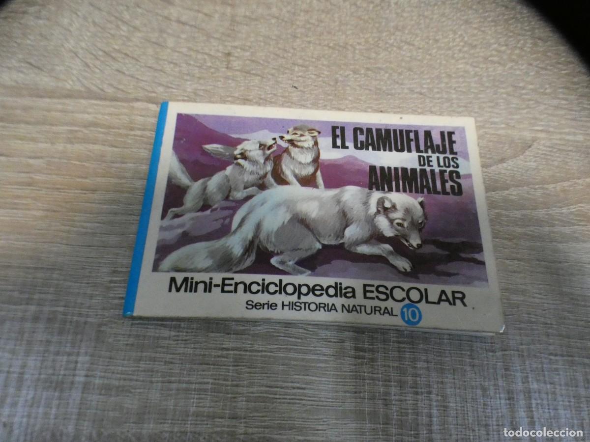 Magazines de musique: ARKANSAS1980 MANUALES ESTADO OK MINI ENCICLOPEDIA ESCOLAR NUM 10 EL CAMUFLAJE DE LOS ANIMALES