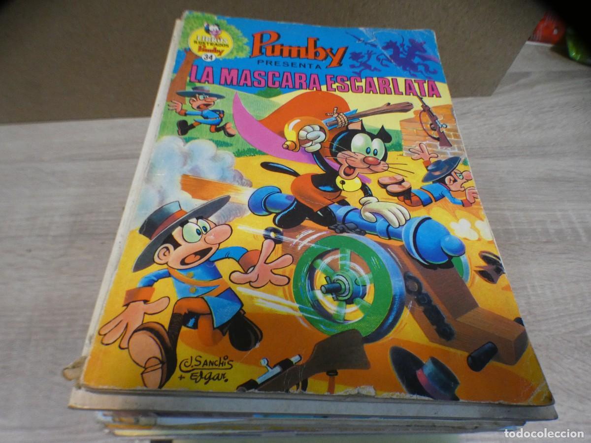Music magazines: ARKANSAS1980 INFANTIL ESTADO DECENTE COMIC PUMBY NUM 34 LA MASCARA ESCARLATA TOQUE EN LOMO